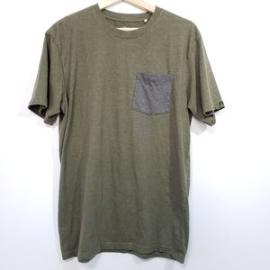 Prana Super Soft Green T-shirt Mens Large